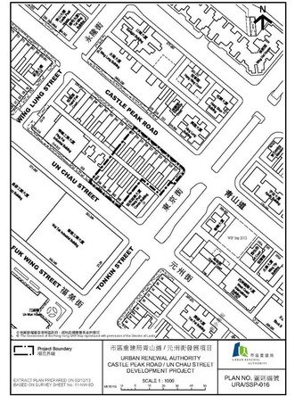 青山道／元州街重建项目界线图